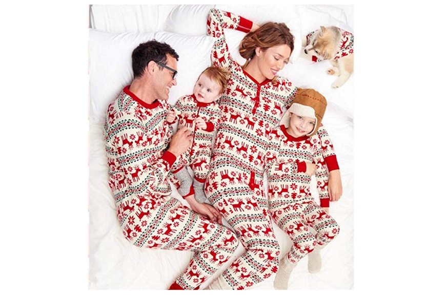 Matching Christmas sleepwear